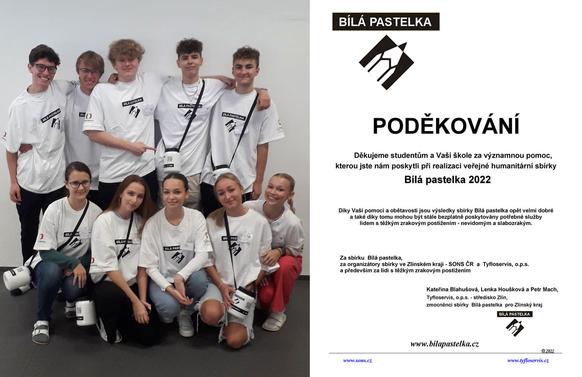 Bílá pastelka 2022