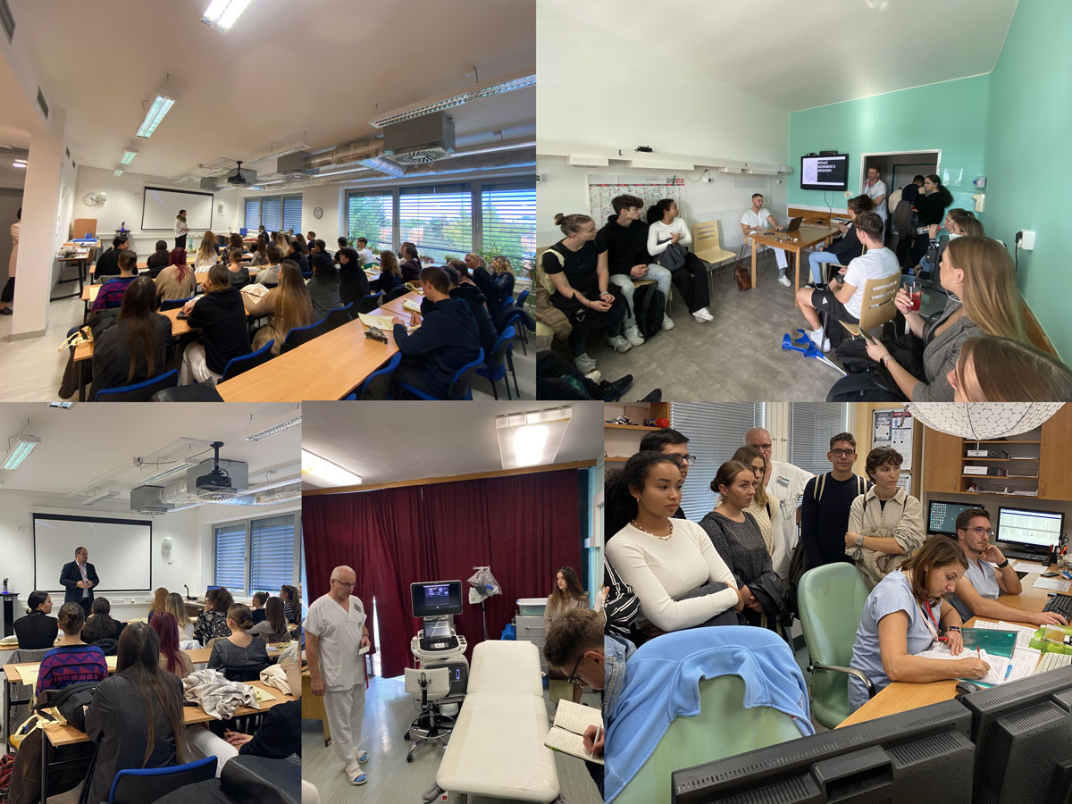 Exkurze maturantů v&nbsp;Krajské nemocnici Tomáše Bati ve Zlíně