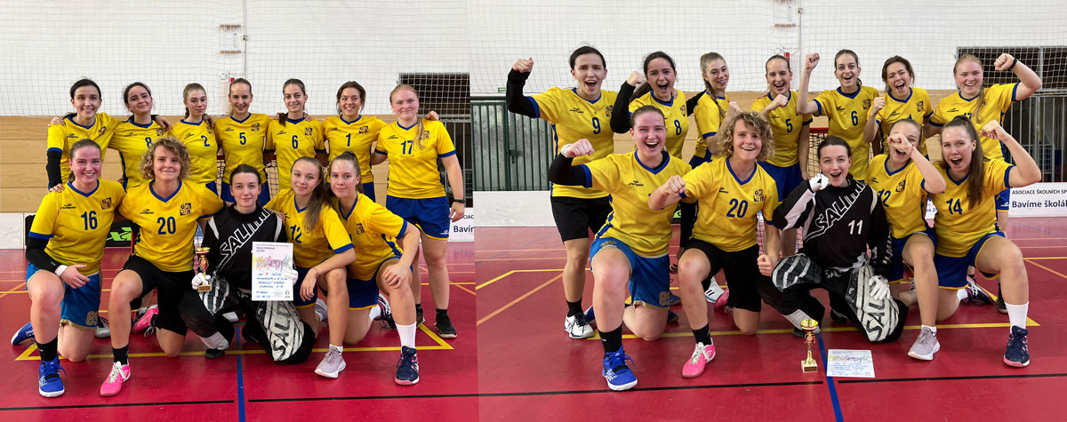 Florbalistky T. G. M. zlaté