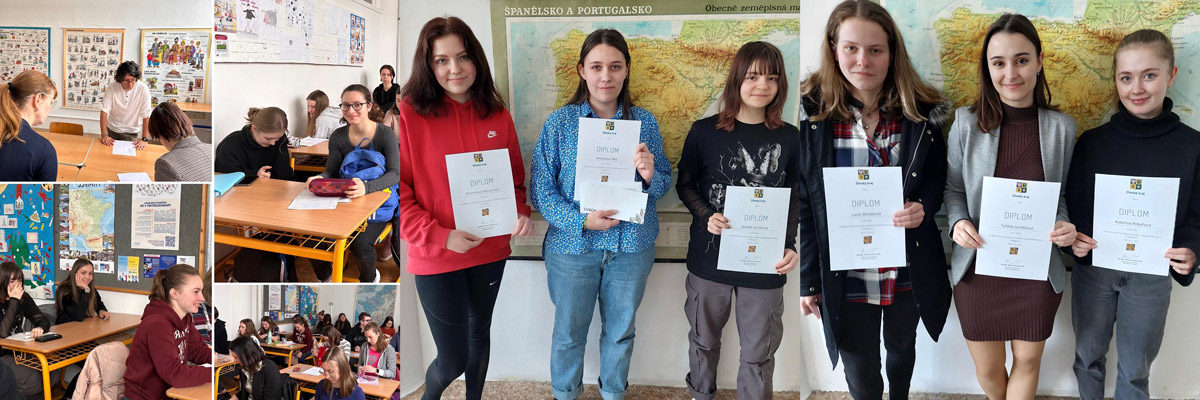 Victoria v&nbsp;krajském kole konverzační soutěže ve španělštině!