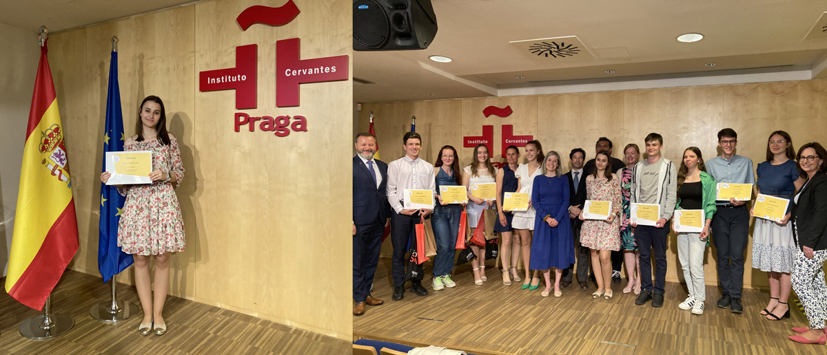 absolventka Taťána Janáčková a&nbsp;ostatní zúčastnění