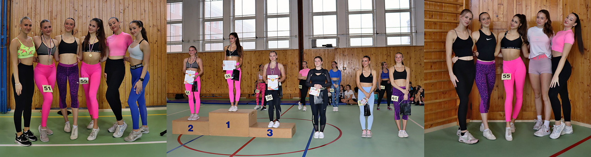 Vánoční zvonek - soutěž v&nbsp;aerobiku