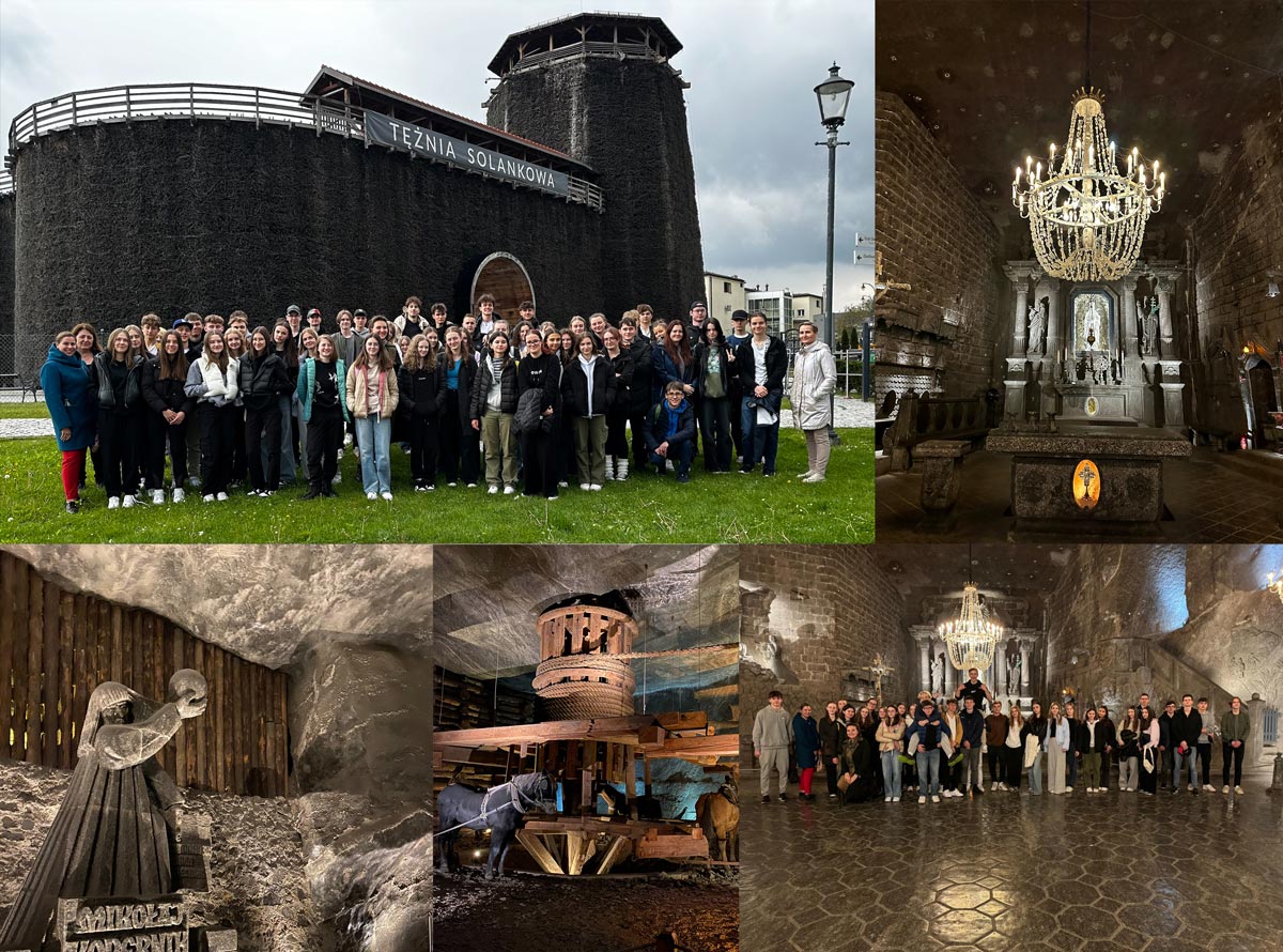 Exkurze do solných dolů Wieliczka 