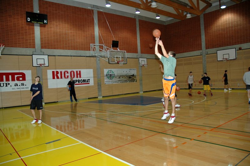 Foto basketbalové haly