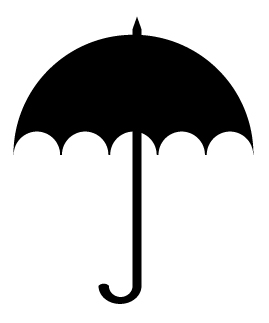 Predloha deštník