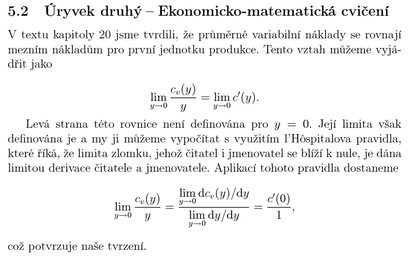ukázka výstupu LaTeXu