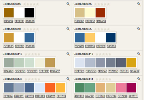 color combos