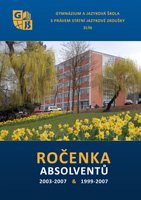 Obal roenky Gymnzia 2007