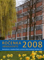Obal roenky Gymnzia 2008