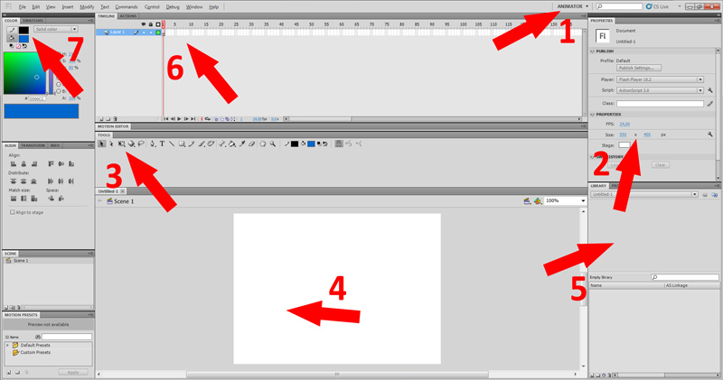 adobe flash cs5 beginner tutorials